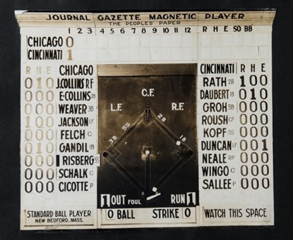 Historic 1918-1925 World Series Player Board Original Photograph Album w/ Babe Ruth and "Shoeless" Joe Jackson